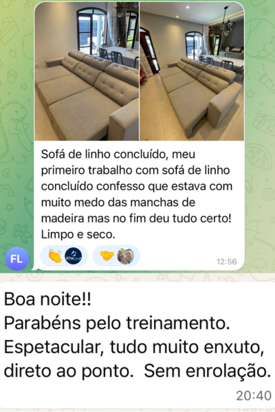 Depoimento de aluno